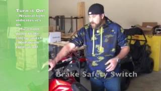 How to start your atv