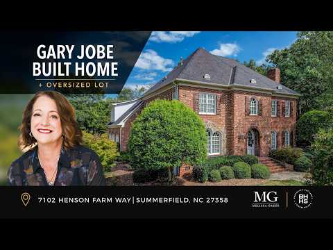 7102 Henson Farm Way, Summerfield, NC home video tour