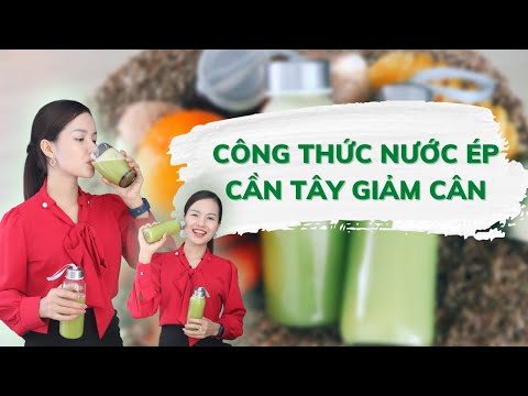 Video Công Thức Nước Ép Cần Tây Giúp Giảm Cân, Detox và Làm... - youtube
