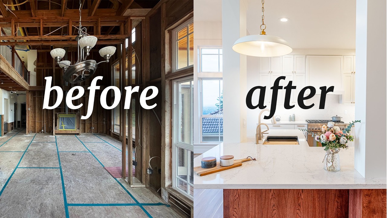 Stunning White Kitchen + Bath Remodel: An Insurance Restoration