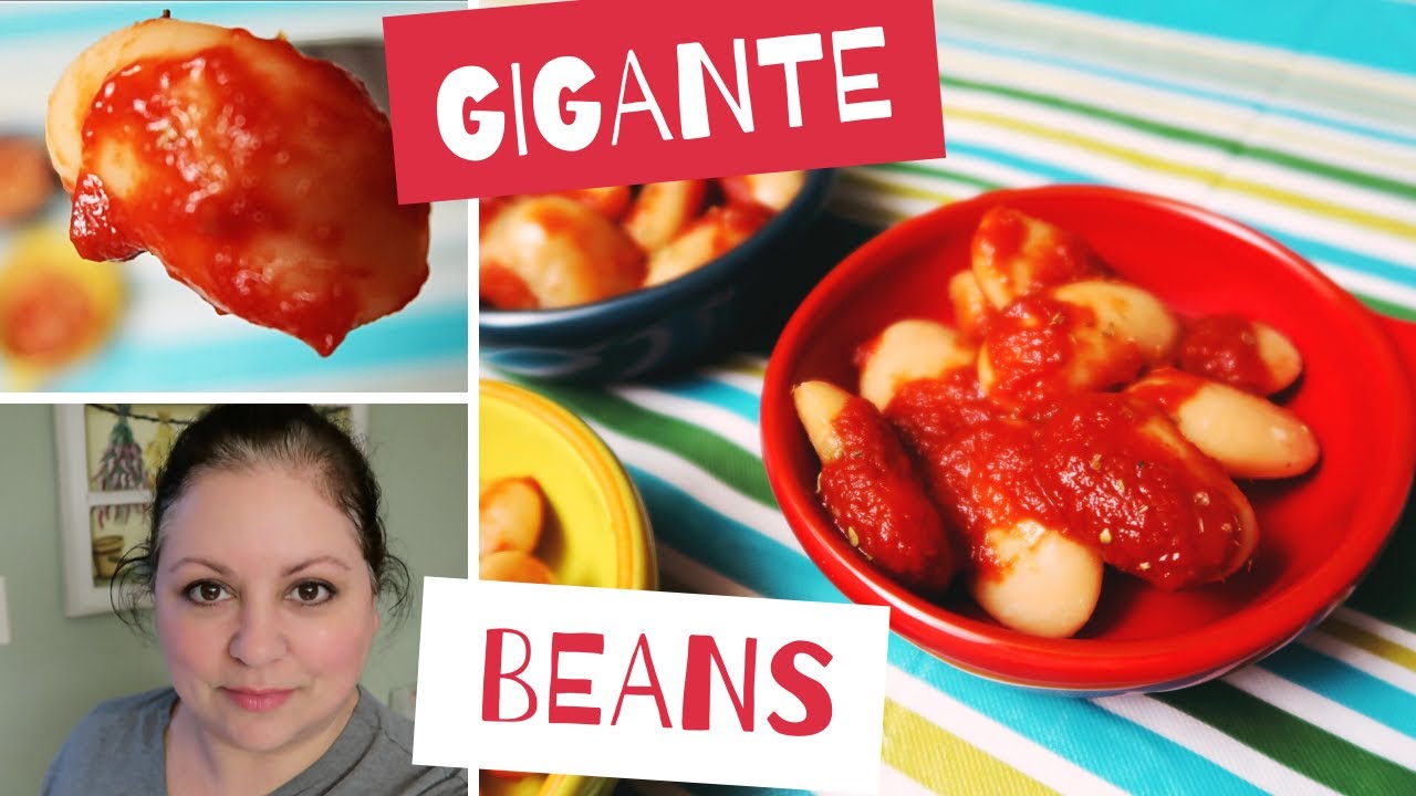 Gigante Beans in Tomato Sauce Mediterranean Tapas YouTube
