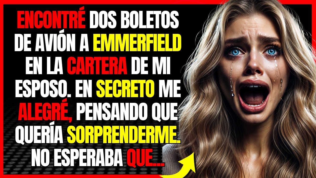 Encontré dos boletos de avión a Emmerfield en la cartera de mi esposo. En secreto me alegré...