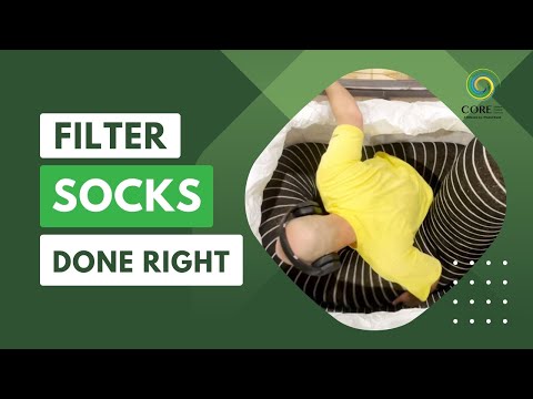 Core Erosion Control Services - Filter Socks Done Right - video from CORE Erosion Control