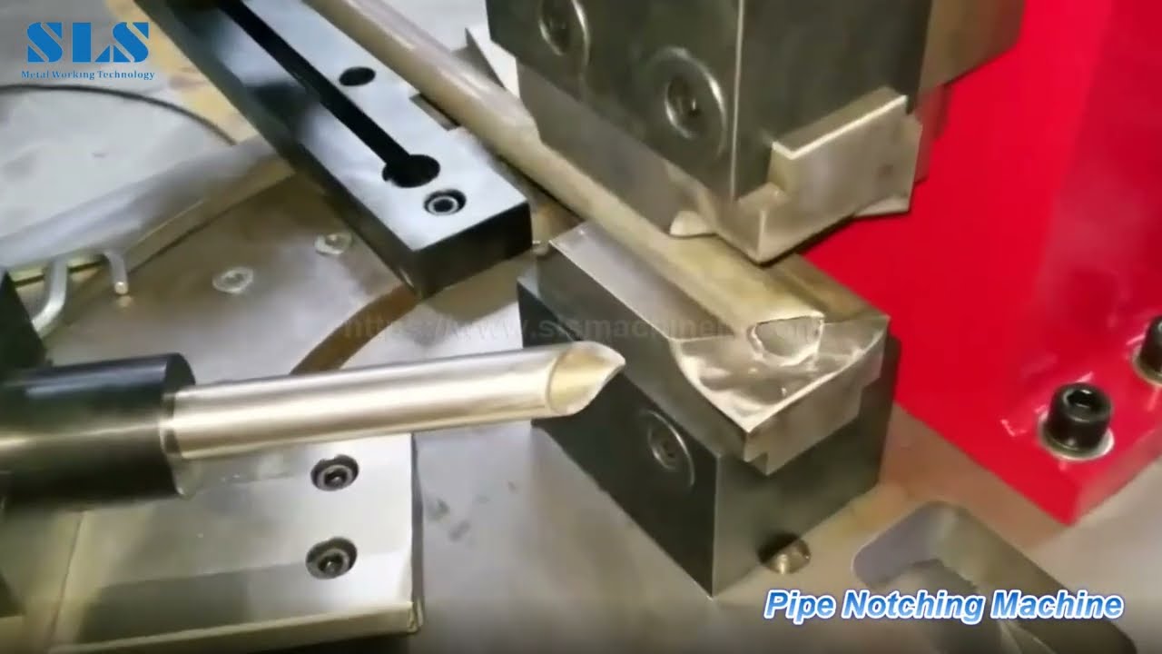 Metal Steel Tube Hydraulic Tube Angle Notcher Automatic Pipe End Arc