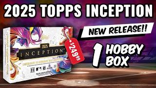 Famous BIG PATCH AUTO!🚨NEW RELEASE🚨2025 TOPPS INCEPTION BASEBALL HOBBY BOX Wealth
