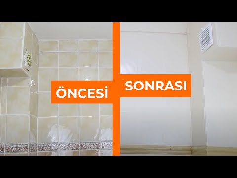 Banyo Seramik Boyama Nasıl Yapılır? | Ev Yenileme | Seray Kutsal