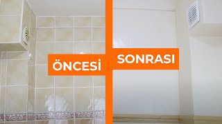 Banyo Seramik Boyama Nasil Yapilir Ev Yenileme Seray Kutsal Youtube