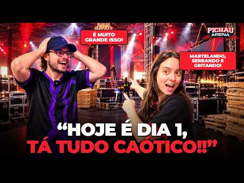 "Today is Day 1, everything is chaotic!" We set up the PICHAU ARENA