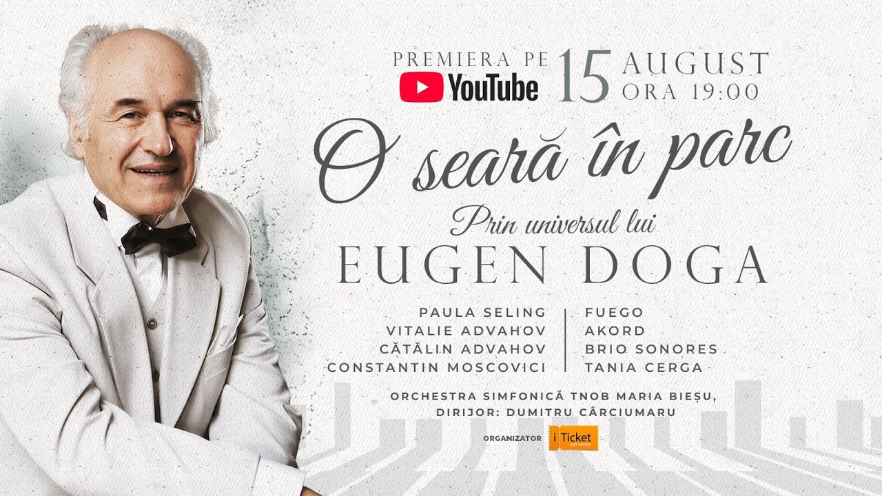 O seară în parc – prin universul lui Eugen DOGA | 05.06.2026