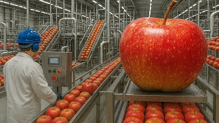 Inside a Billion-Dollar Apple Mega-Factory: The World’s Most Advanced Giant Apple Production Line
