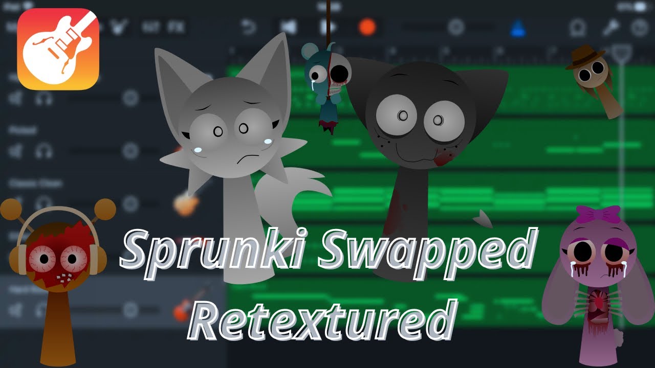 Sprunki Swapped Retextured GarageBand cover