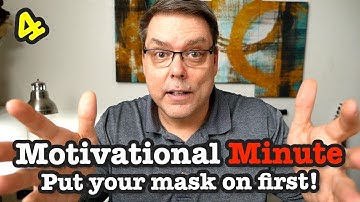 Put your mask on first!