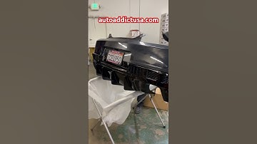 14-15 Camaro Evo Diffuser @AutoAddictUSA #autoaddictusa #automobile #camaro #car #carbonfiber