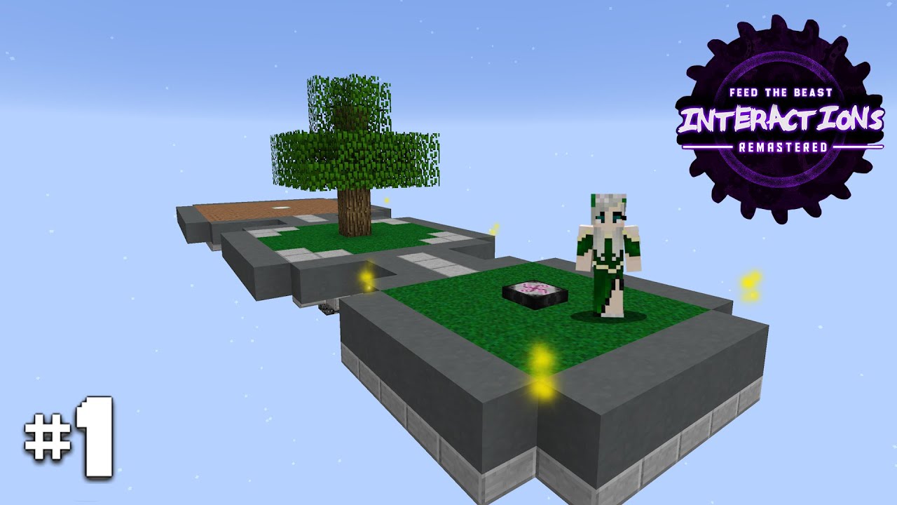 FTB Interactions Remastered E01 - The Beginning