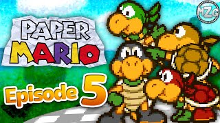 Paper Mario Gameplay Walkthrough Part 5 - Koopa Bros. Boss Fight! Chapter 1!