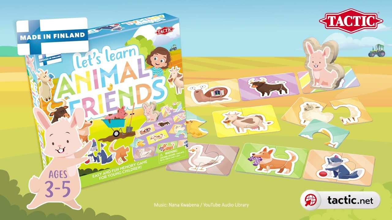 Let's Learn Animal Friends - Learn the game in 30 sec