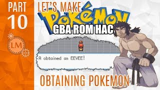 How To Make a Pokemon Rom Hack GBA Part 10 ⚙ Giving The Player a Pokemon