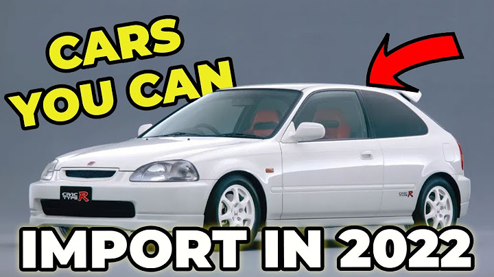 9 Cars You Can FINALLY Import in 2022 (1997 Honda Civic, Mitsubishi FTO, Toyota Century & MORE!)