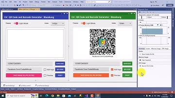 แนะนำโปรแกรมพิมพ์ QR Code และ Barcode เขียนด้วย C#