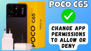 POCO C65 Change app permissions allow or deny || How to Change app permissions to allow or deny
