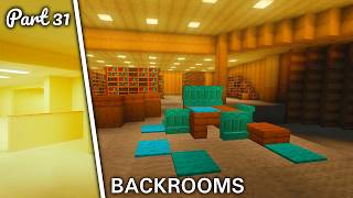 BACKROOMS MOVIE | How To Make The Backrooms in MInecraft! Part 31 - The Recycled Bookshop