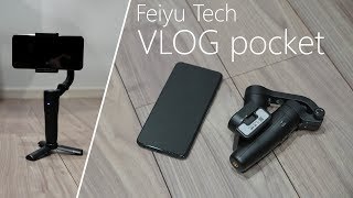 FeiyuTech VLOGpocket スマートフォン ジンバル ピンク B 世界最軽量、手のひらサイズで操作性が向上したスマホ用ジンバル「VLOG