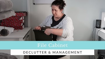 File Cabinet | Declutter and File Management 🗄️🗂️