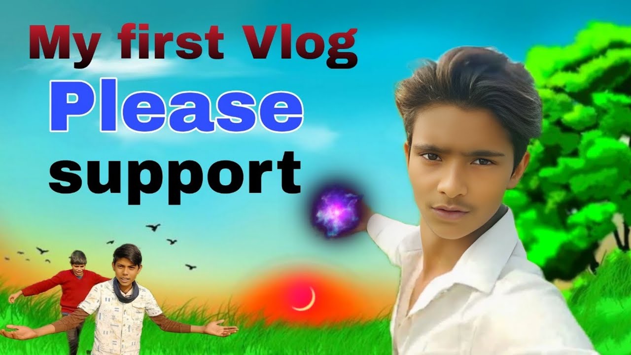 My first vlog 2025 || my first vlog viral || Please support - YouTube