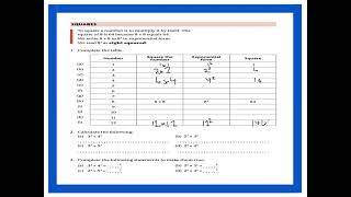 Grade 8 Maths  Exponents