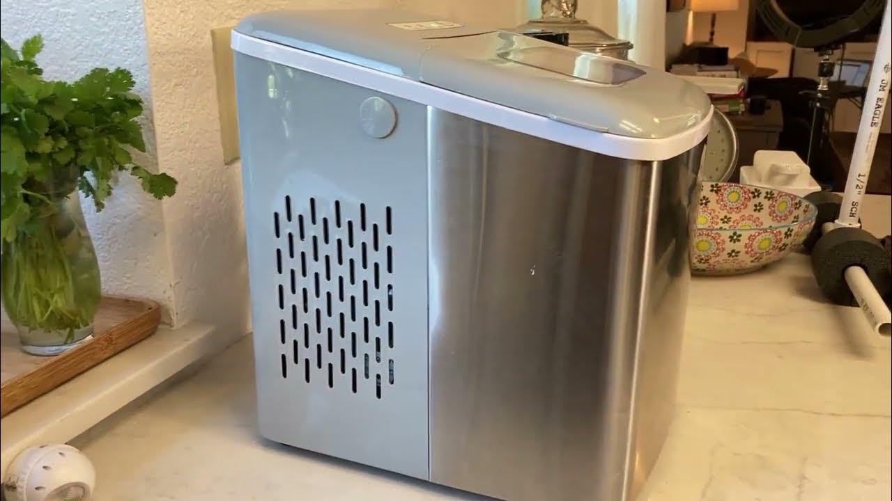 Review of the Frigidaire Ice Maker EFIC189Silver YouTube