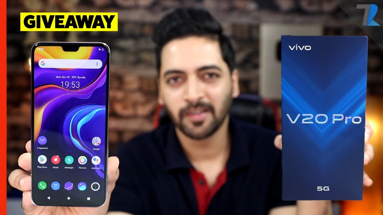 vivo V20 Pro 5G Indian Unit🔥 - Unboxing & Hands On 💪 GIVEAWAY