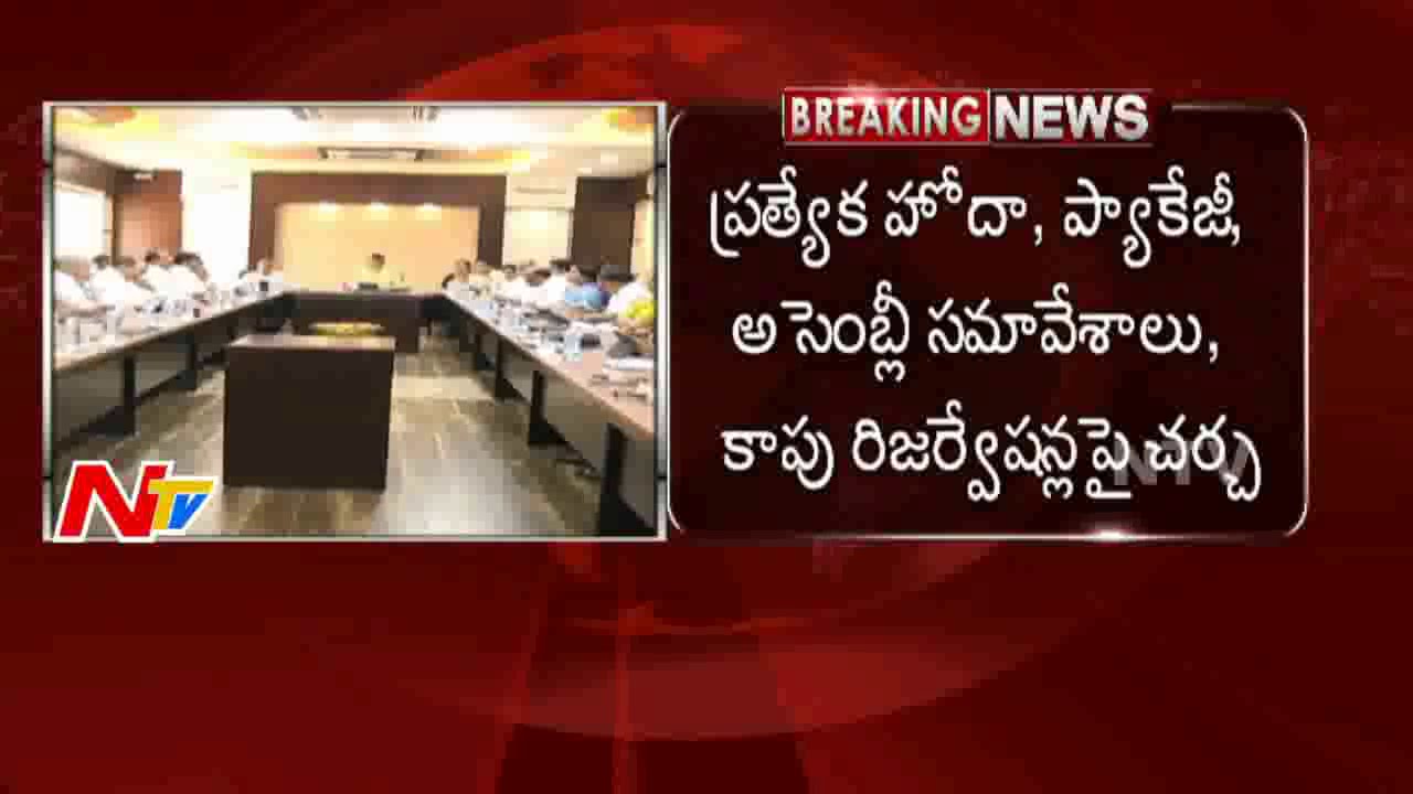 AP Cabinet Meeting on Kapu Reservations, AP Special Status and Packages || NTV