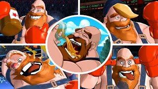 Punch-Out!! Wii HD - All Bear Hugger Animations & Quotes