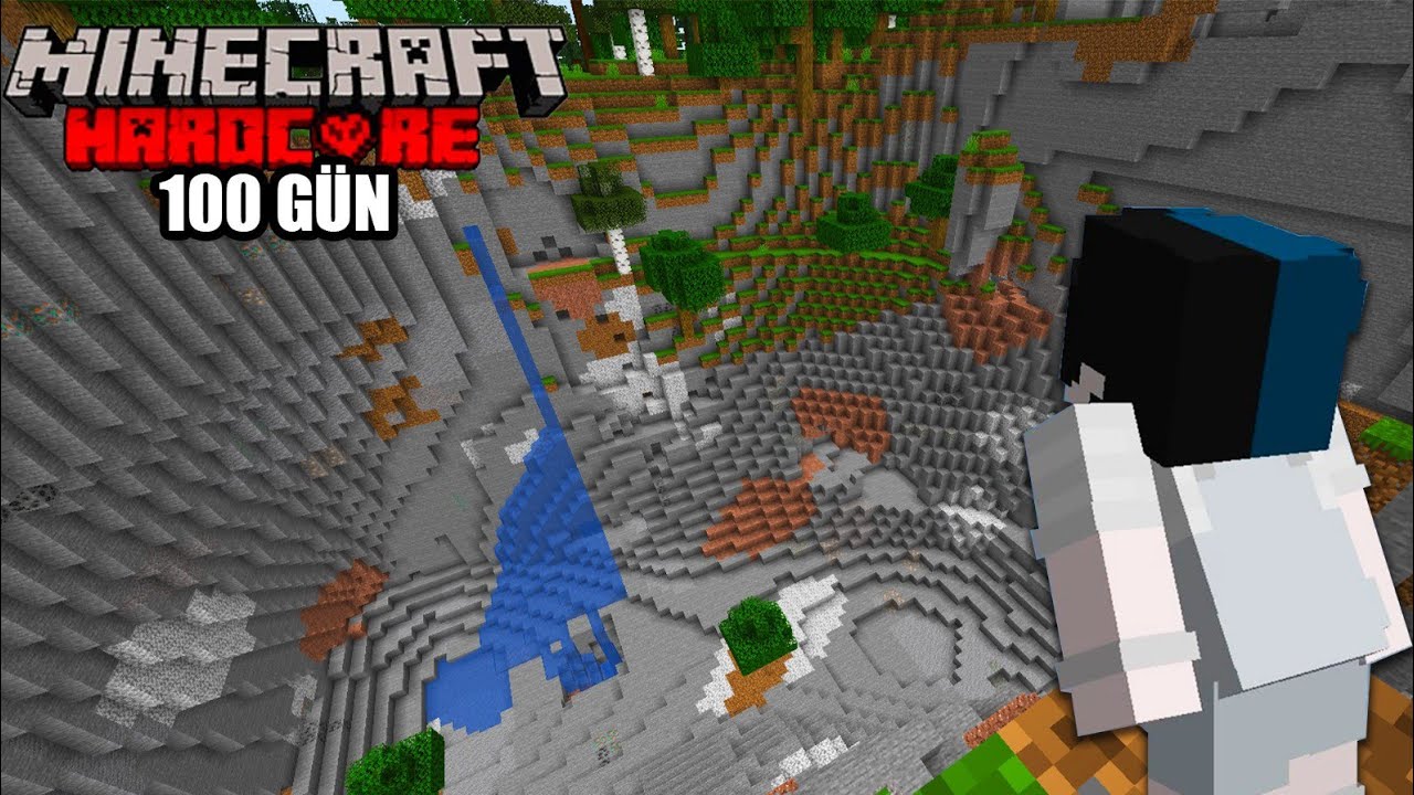 Minecraft Hardcore'da EN TUHAF Seedinde 100 Gün Hayatta Kaldım