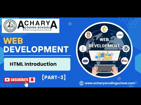 HTML CSS to HTML Tables Class 3 I By ACHARYA CODING SCHOOL - YouTube