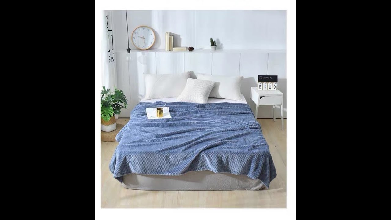Chăn Lông Thỏ-Chăn Lông Thỏ Amari-Chăn Lông Thỏ Amari Luxury Jacquard Blanket Costco MỸ Siêu Mềm Mịn