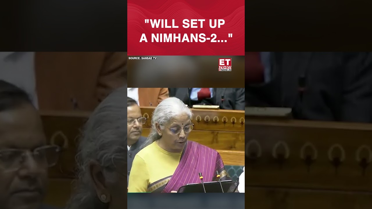 Budget 2026 Live: "Will Set Up A NIMHANS-2.." Nirmala Sitharaman | 