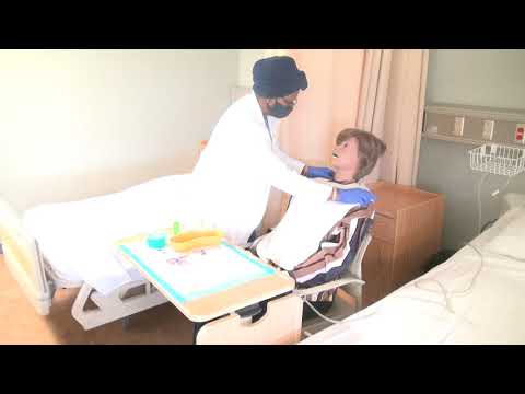 Skill 14 Providing mouth care to a resident that has dentures 