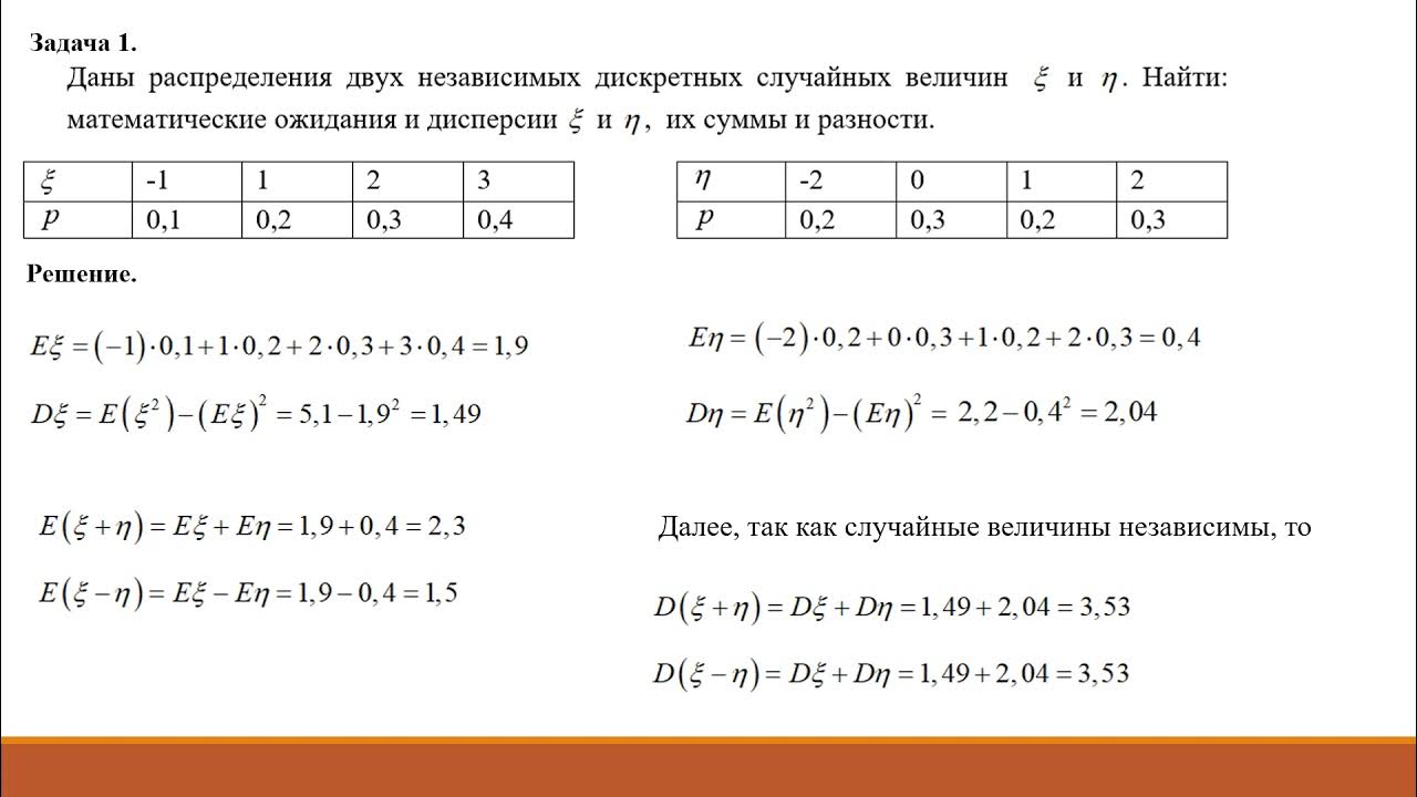 Случайные величины примеры решения задач 15 Непрерывные случайные величины Задачи YouTube