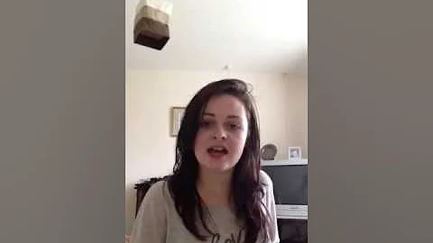 Gangstas paradise cover by me, Alice Browne