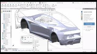 Fast forward of surface modeling a Tesla Roadster Rear Fascia in SolidWorks – Part 02 #engineering