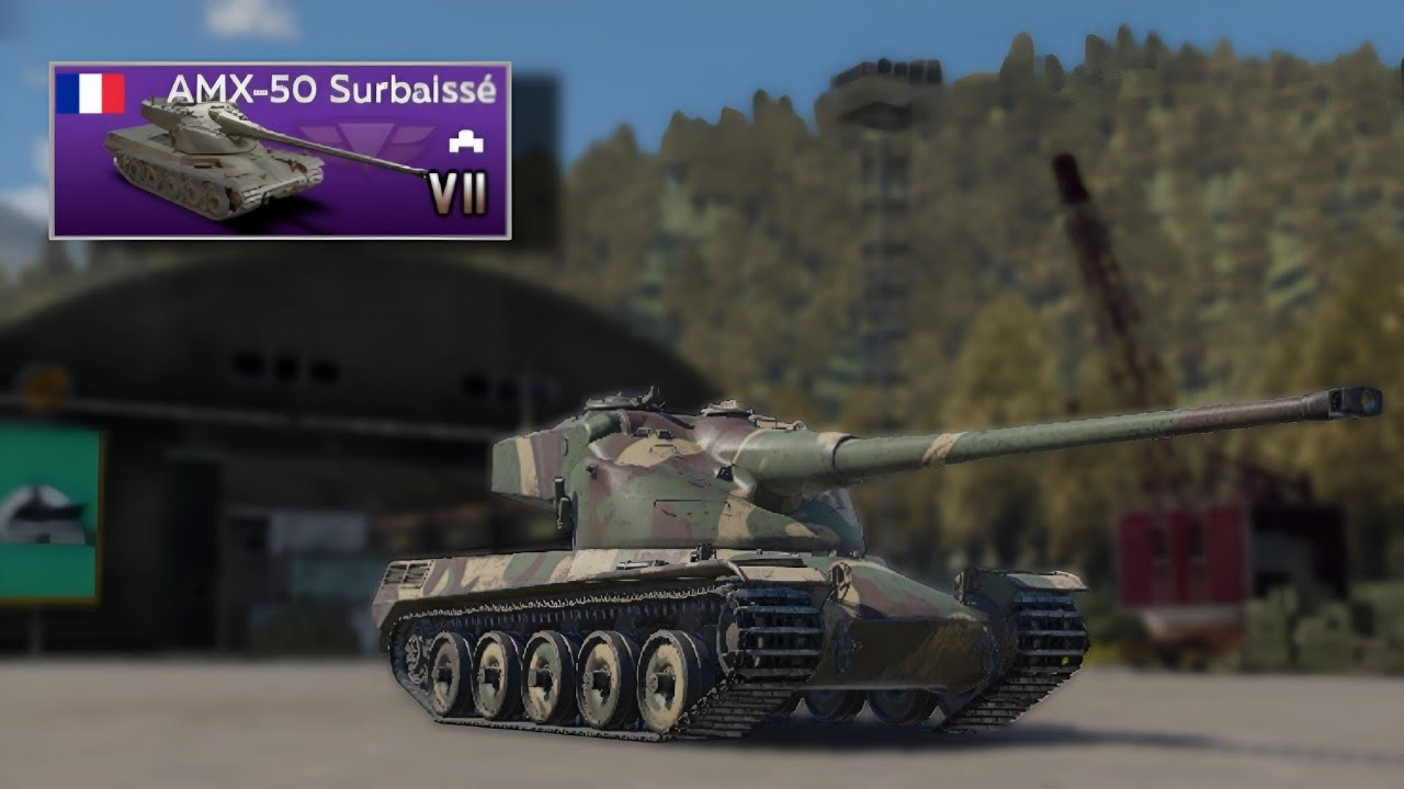 War Thunder Mobile | AMX-50 Surbaissé