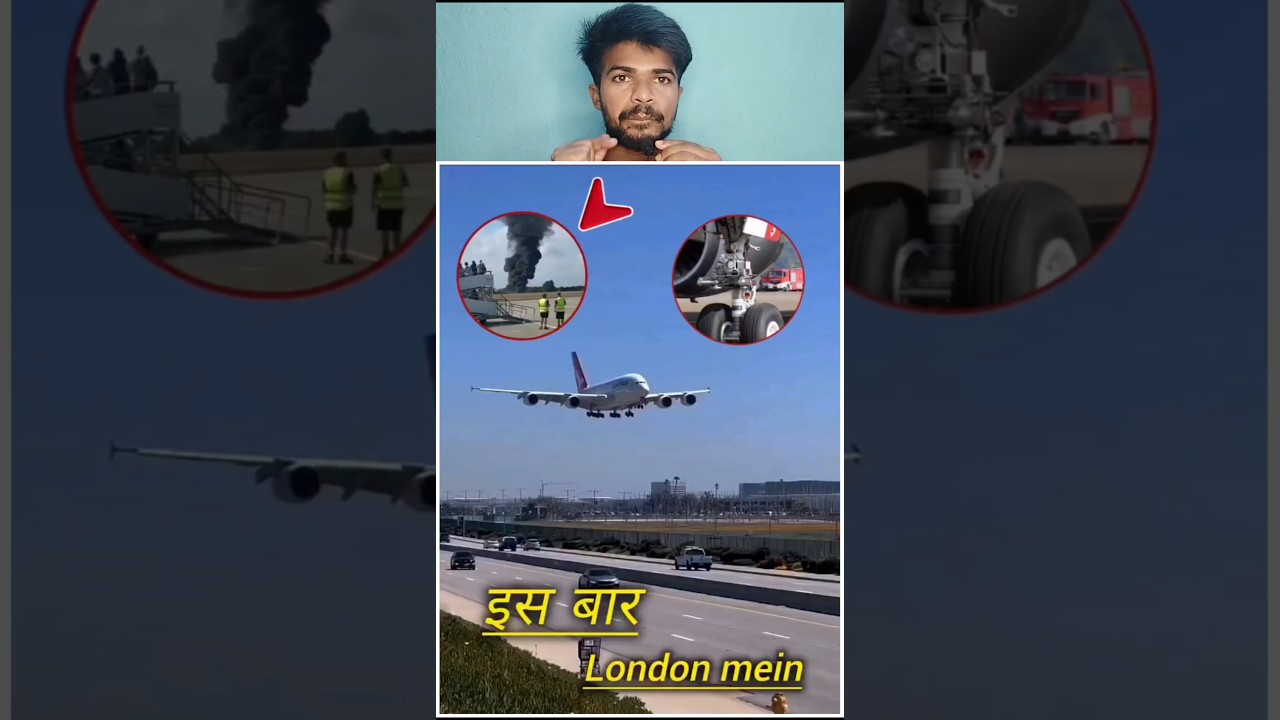 London plane crash 😱 | Breaking news 