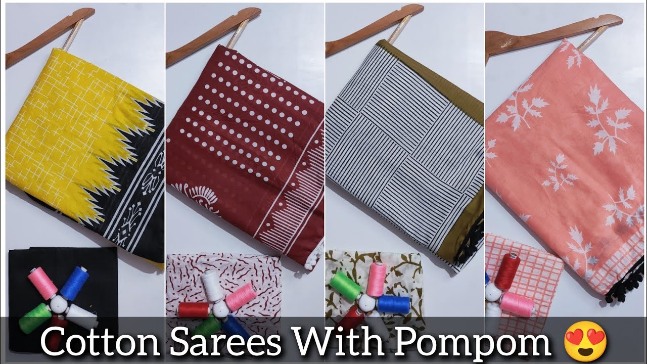 Daily Wear Mulmul Cotton Saree With Blouse | Low Price Best Quality | Cod Available 👍| 