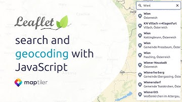 Leaflet tutorial 7 add geocoding search | 2023 tutorial step by step