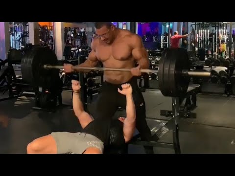 Ronnie Coleman Bench Press