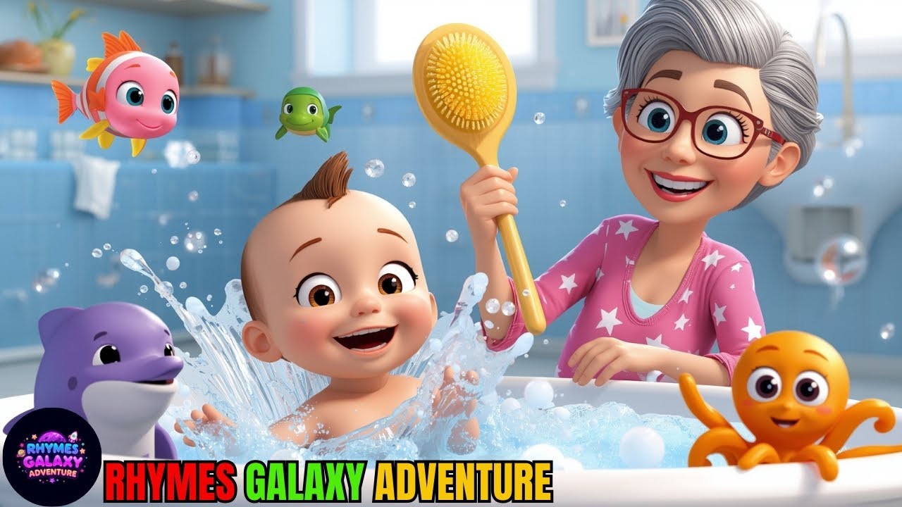 The Bath Song Sea Animals | Ocean Bath-Time Rhyme for Kids | Fun Underwater Nursery Song