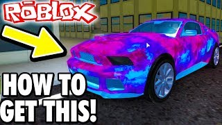How To Get The SECRET STARRY CAMO *NEW* (Roblox Vehicle Simulator) screenshot 2