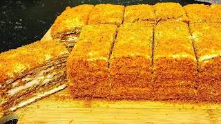 ТОРТ МЕДОВИК ВЫ БУДЕТЕ В ВОСТОРГЕ ОТ РЕЗУЛЬТАТА УЗБЕКСКАЯ КУХНЯ