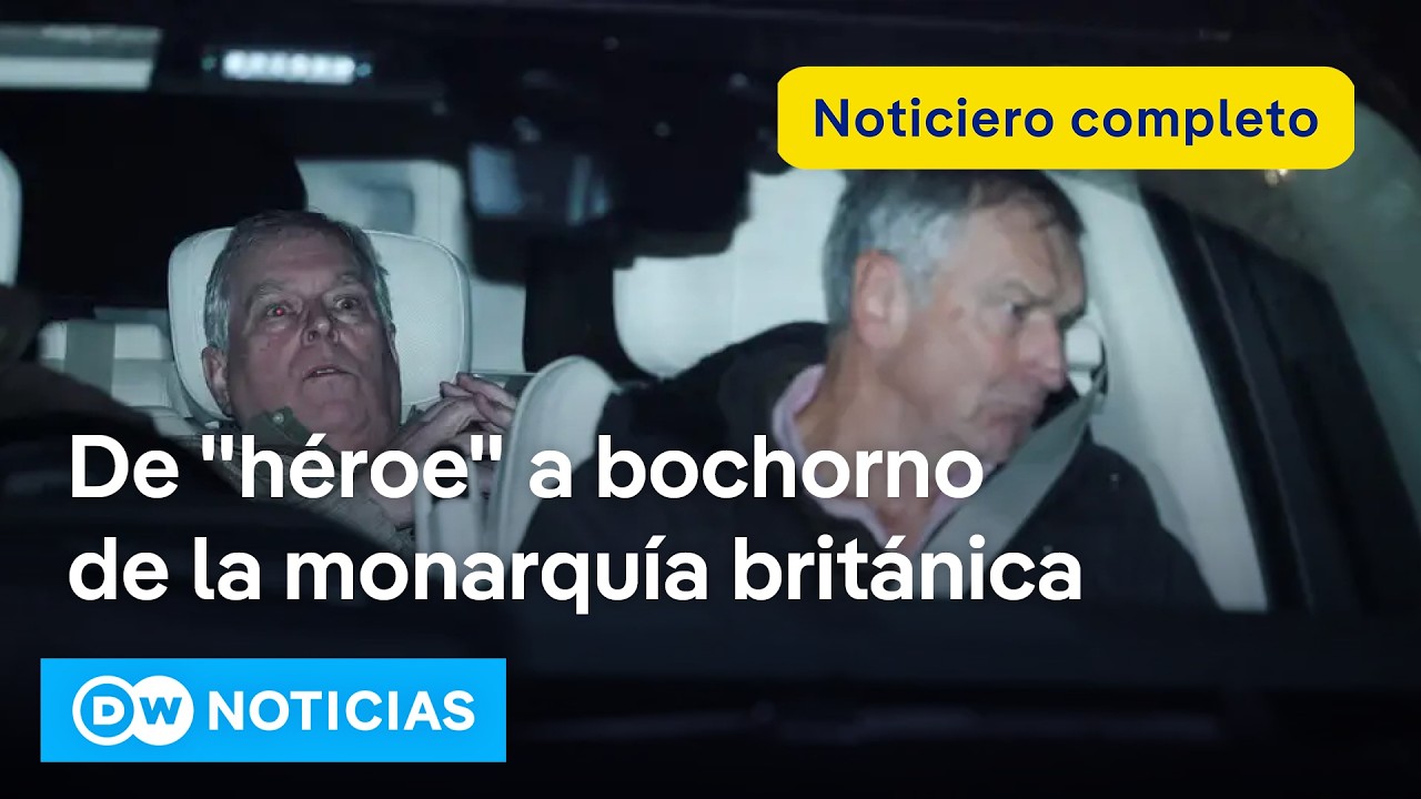 🔴DW Noticias 19 febrero: Investigan si el príncipe Andrés pasó información confidencial a Epstein